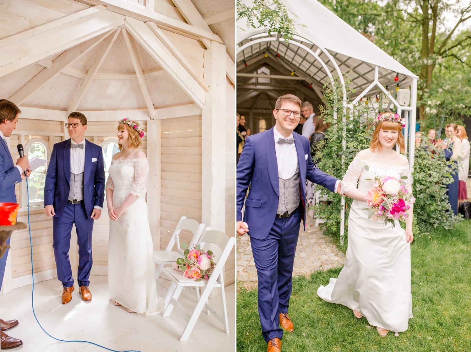 Urbane Garden Hochzeit von Nina und Willi in der Oberhafenkantine Berlin