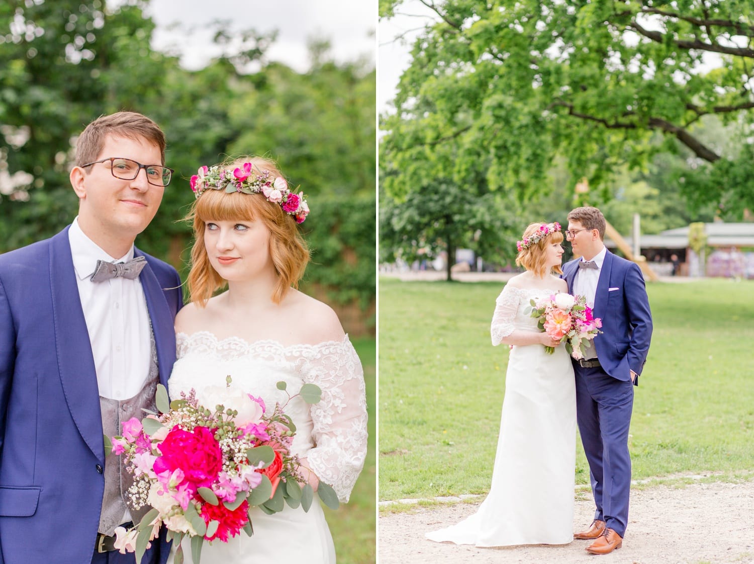 Urbane Garden Hochzeit von Nina und Willi in der Oberhafenkantine Berlin