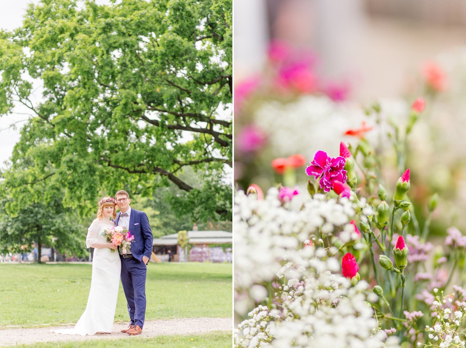 Urbane Garden Hochzeit von Nina und Willi in der Oberhafenkantine Berlin