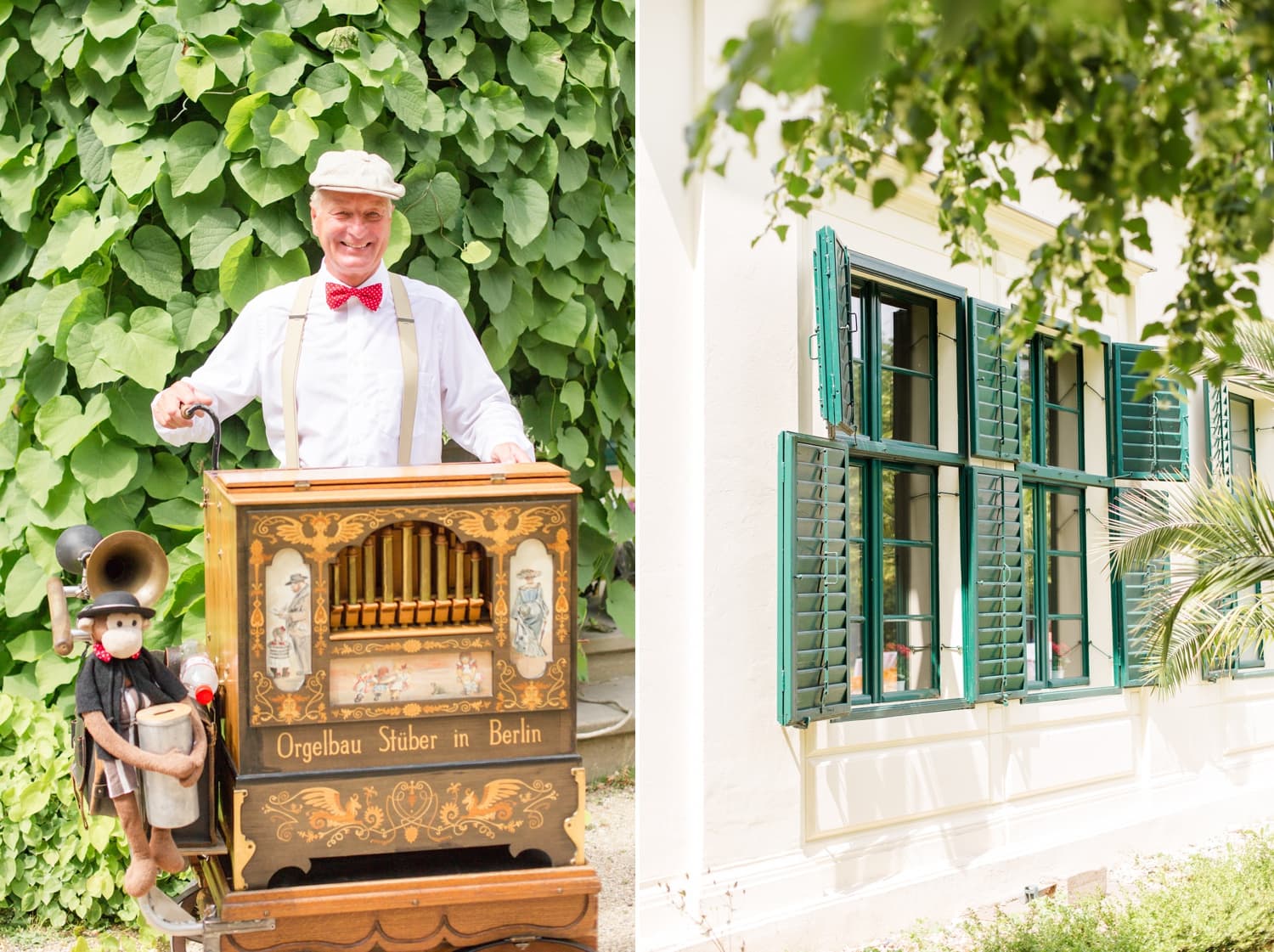 Sommerliche Hochzeit im Ochsenstall vom Schloss und Gutshof Britz Berlin