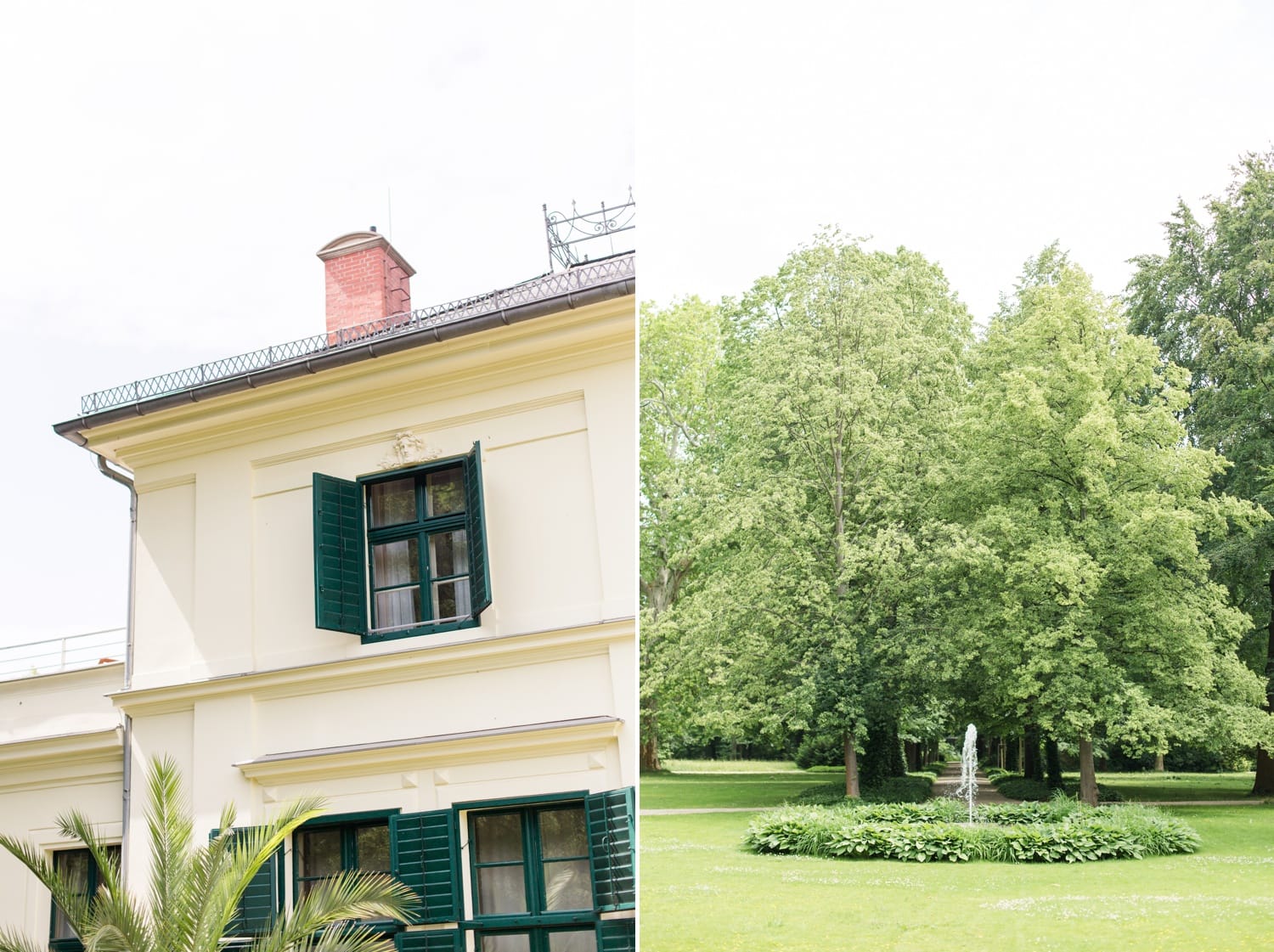 Sommerliche Hochzeit im Ochsenstall vom Schloss und Gutshof Britz Berlin