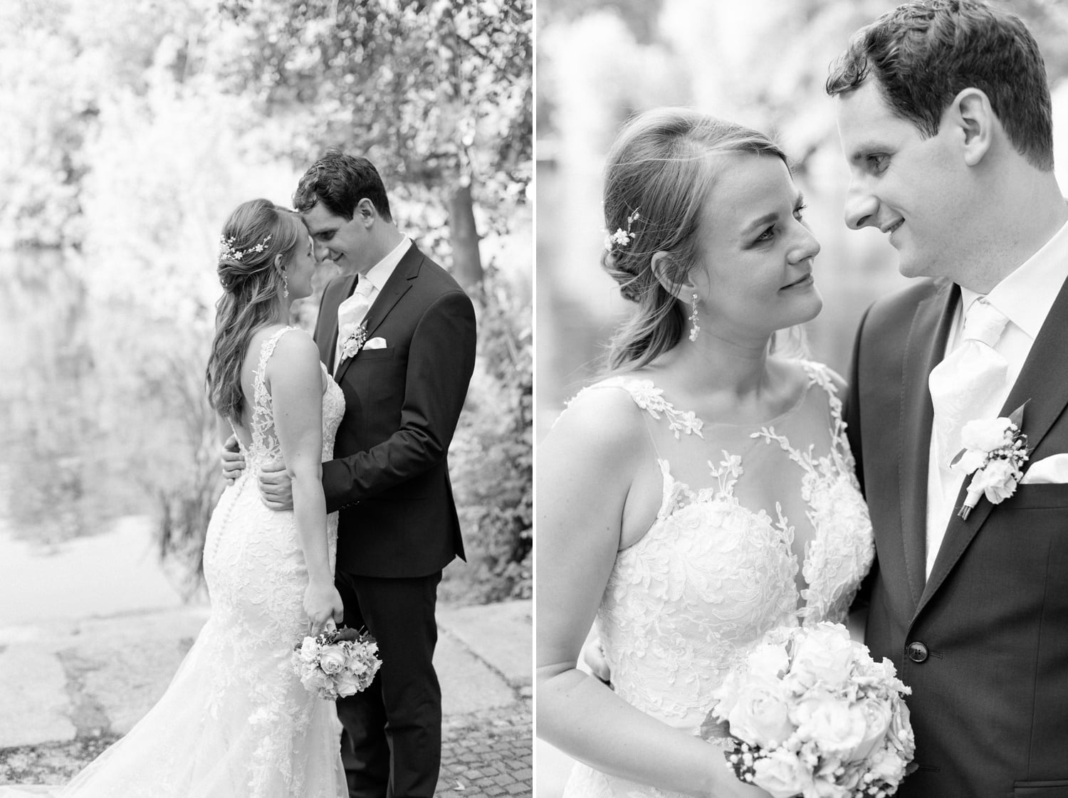 Sommerliche Hochzeit im Ochsenstall vom Schloss und Gutshof Britz Berlin