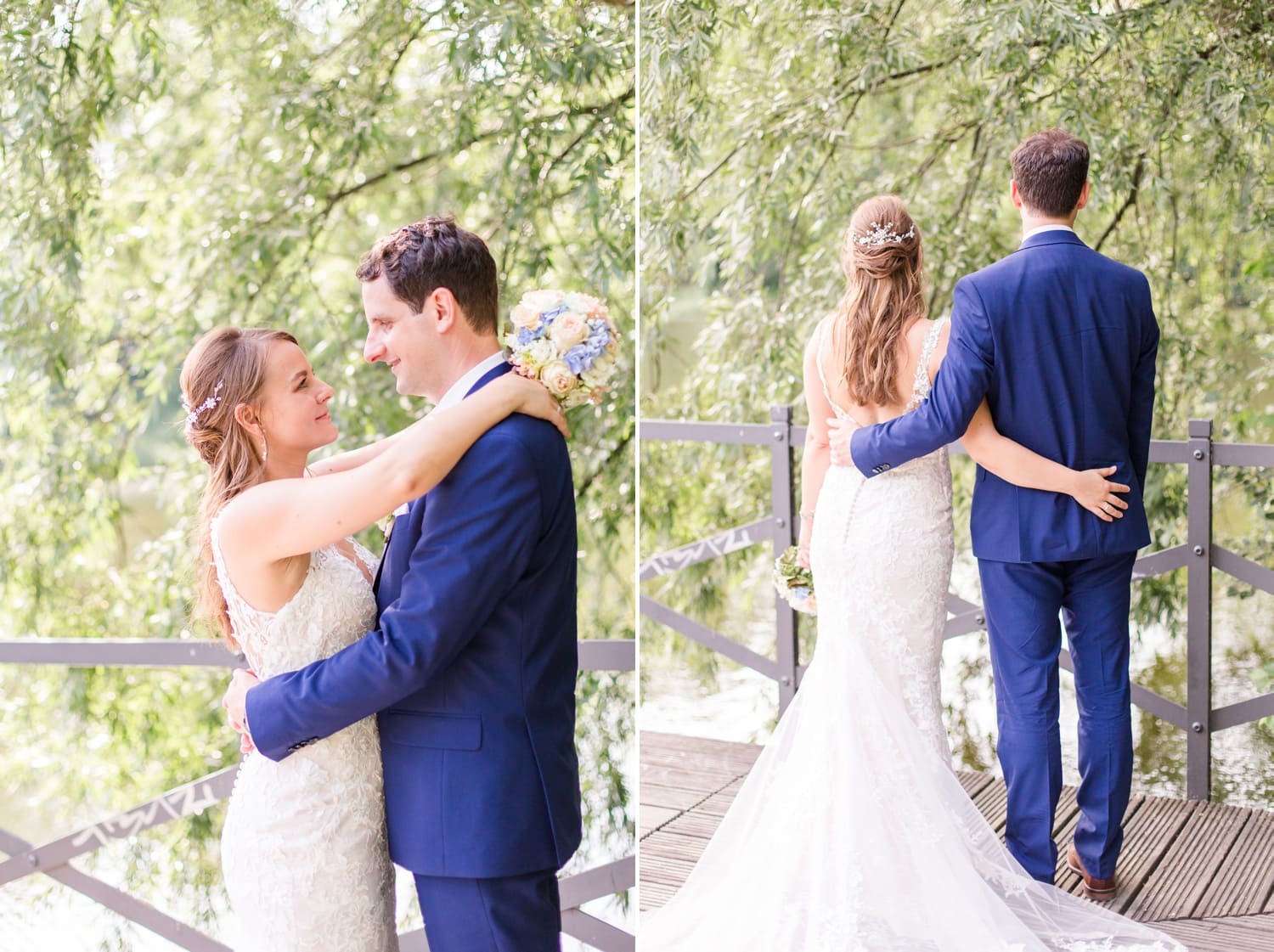 Sommerliche Hochzeit im Ochsenstall vom Schloss und Gutshof Britz Berlin