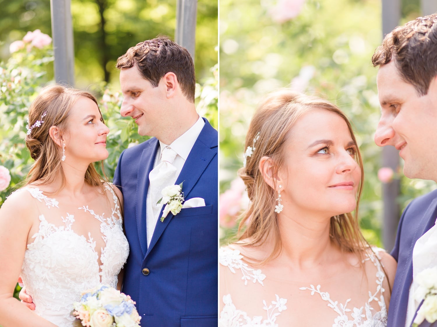 Sommerliche Hochzeit im Ochsenstall vom Schloss und Gutshof Britz Berlin