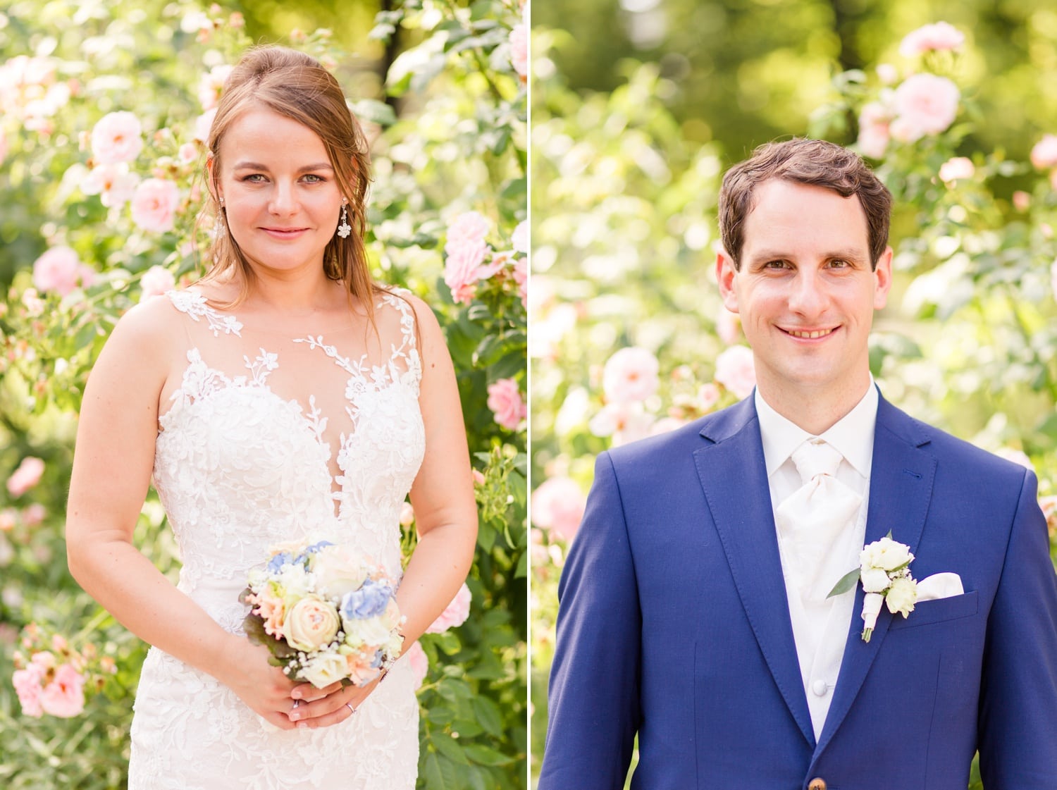 Sommerliche Hochzeit im Ochsenstall vom Schloss und Gutshof Britz Berlin