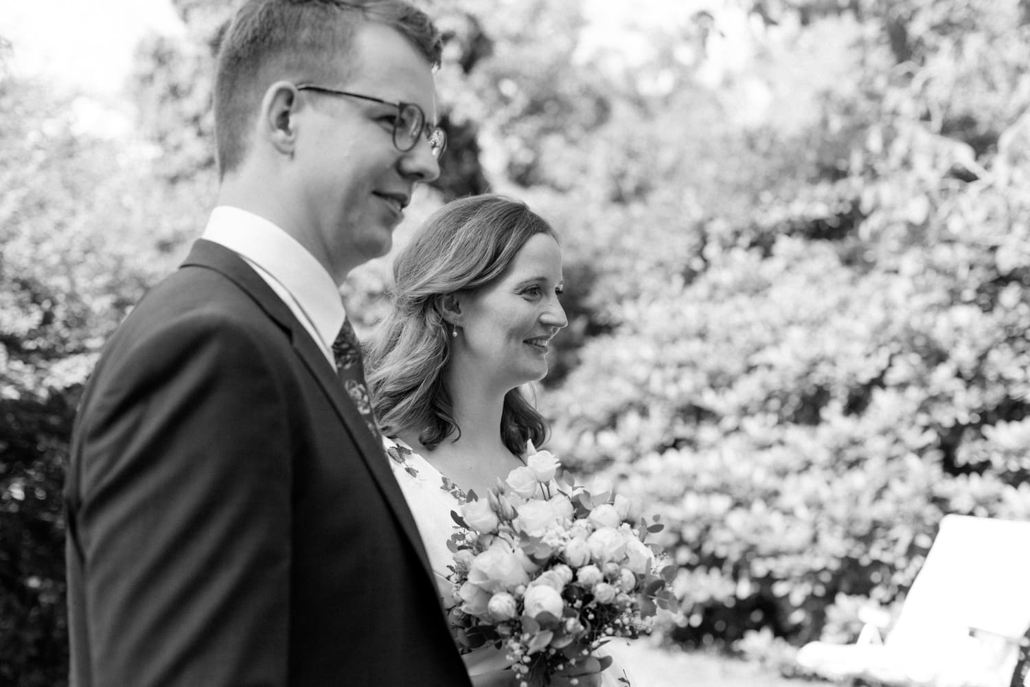 Wunderschöne Gartenhochzeit im Süden von Berlin