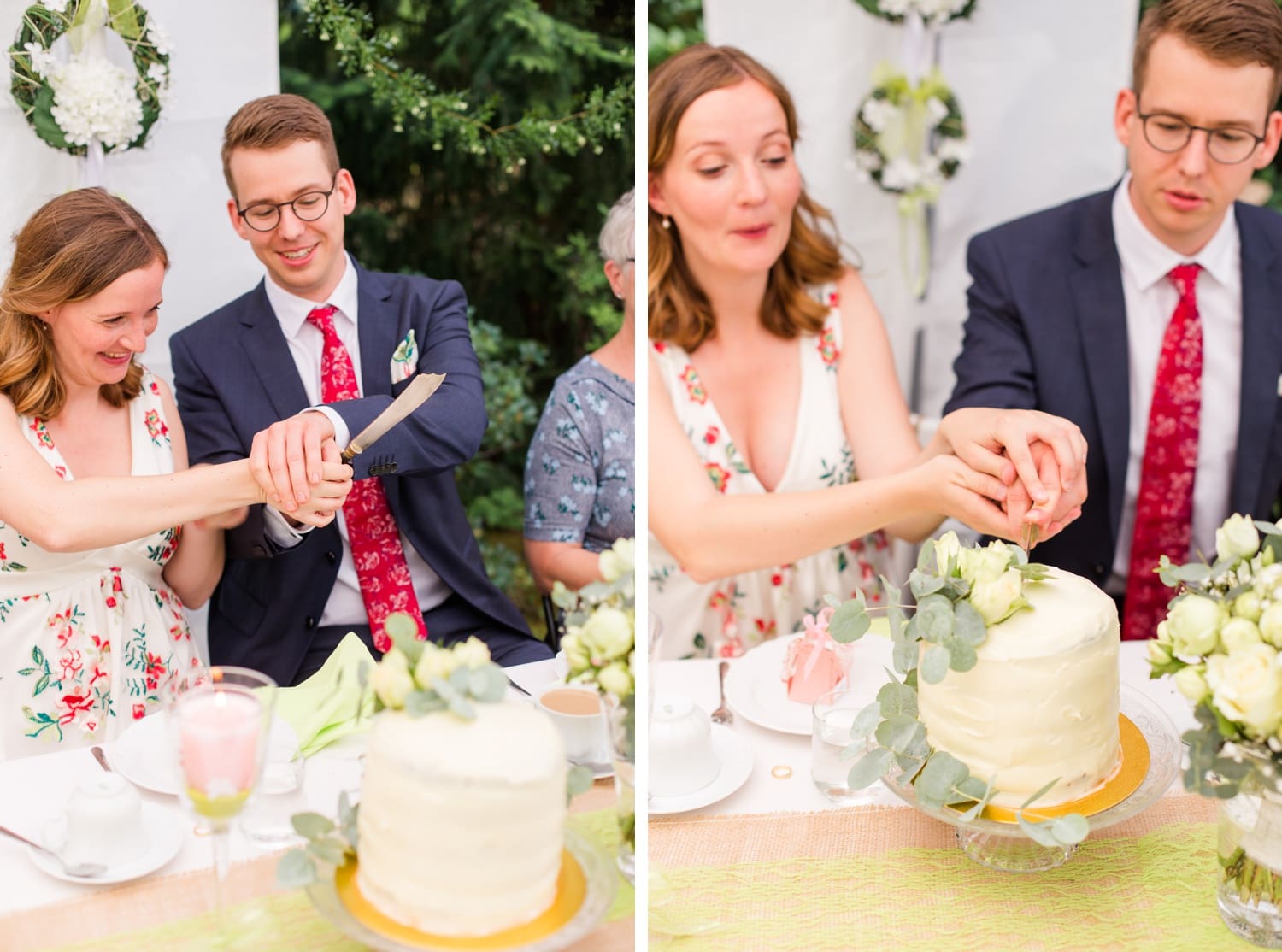 Wunderschöne Gartenhochzeit im Süden von Berlin