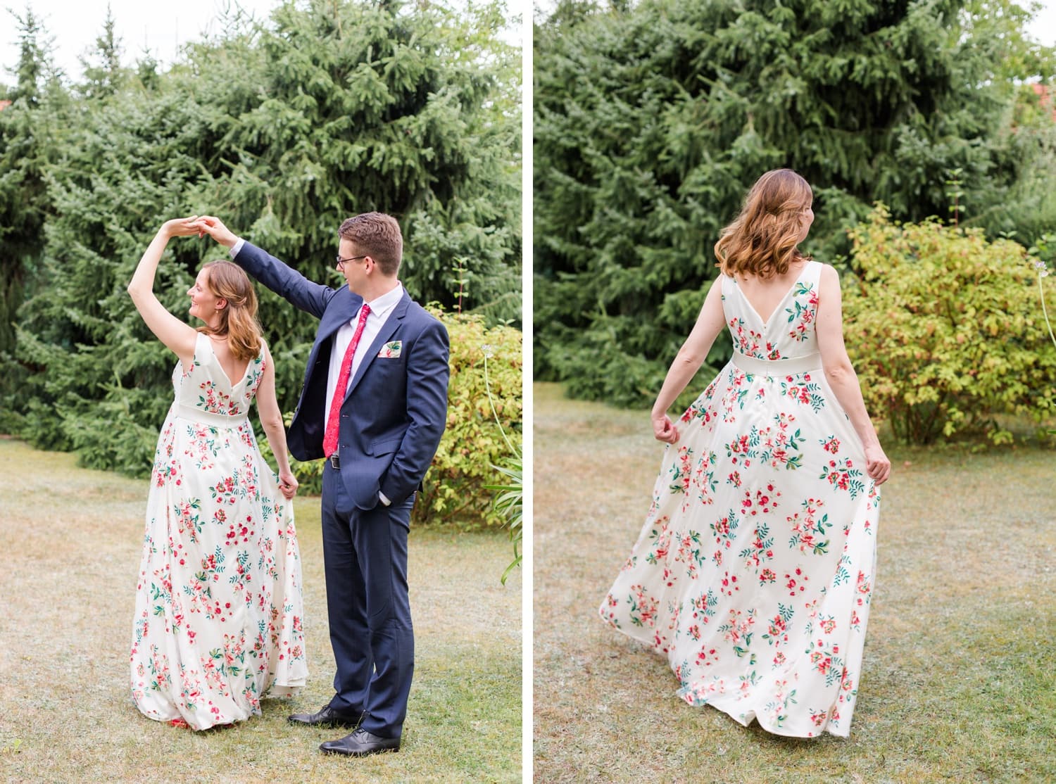 Wunderschöne Gartenhochzeit im Süden von Berlin