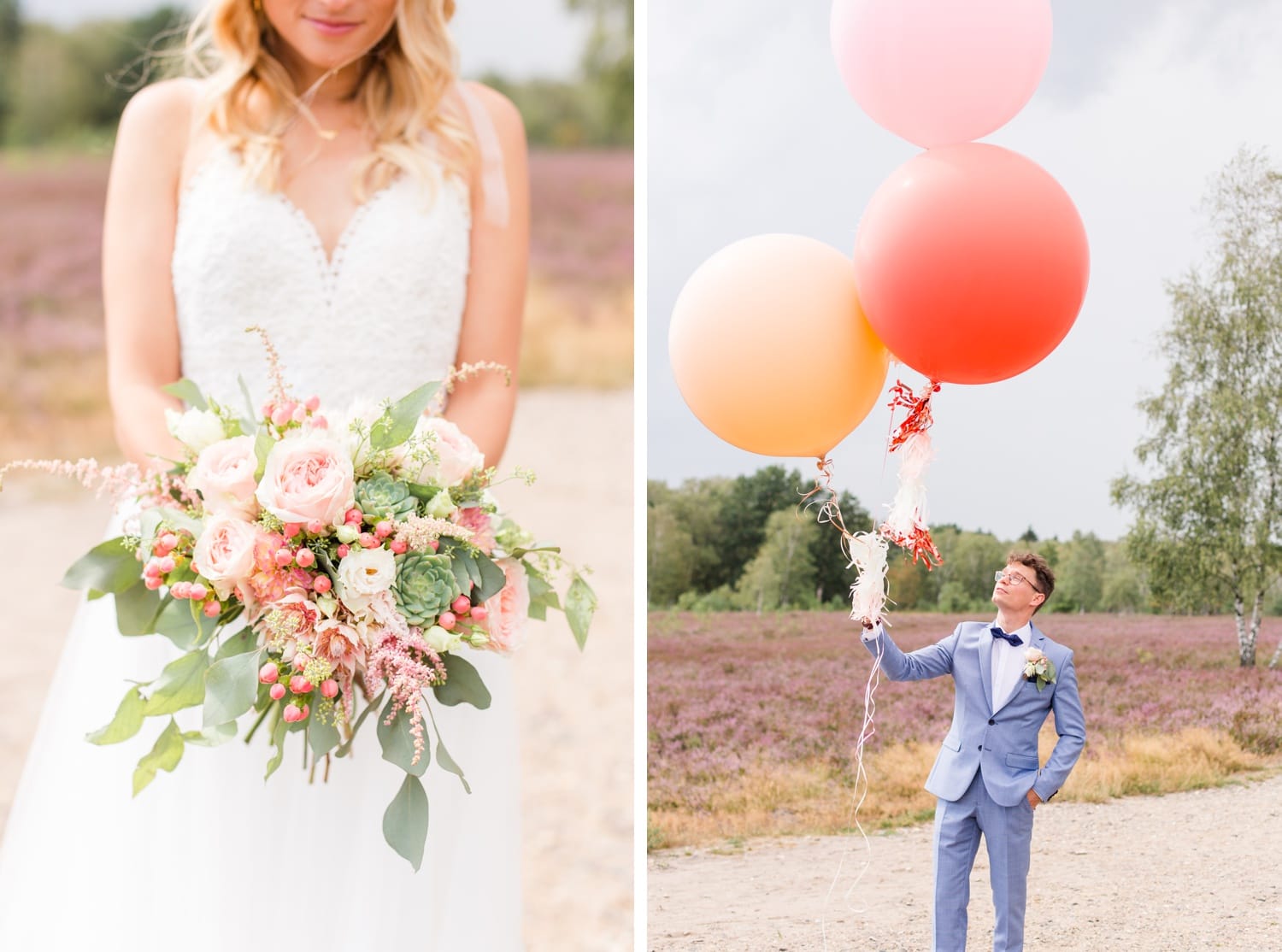 Traumhochzeit mit Alpakas - Romantische Landhochzeit in der Lüneburger Heide