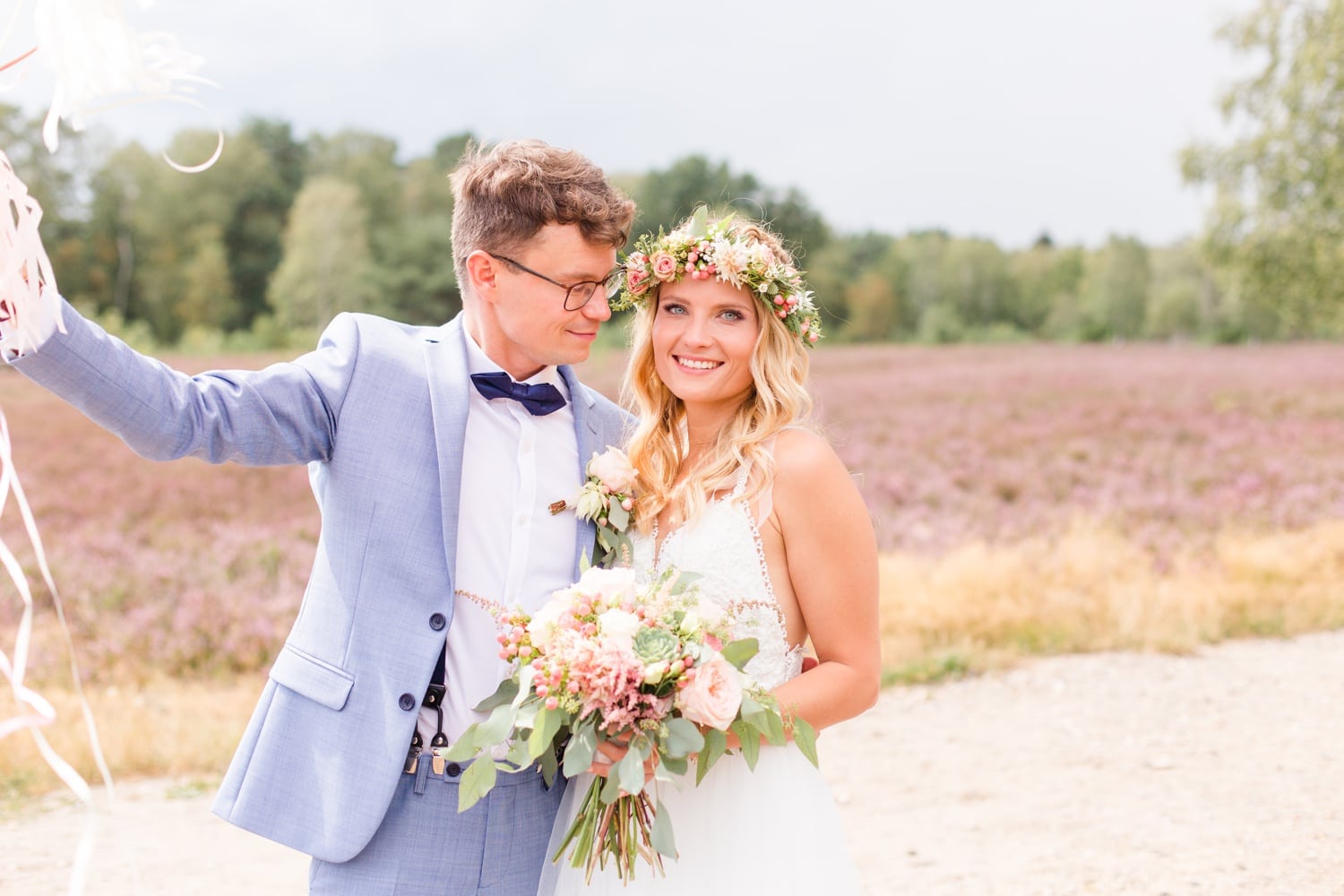 Traumhochzeit mit Alpakas - Romantische Landhochzeit in der Lüneburger Heide