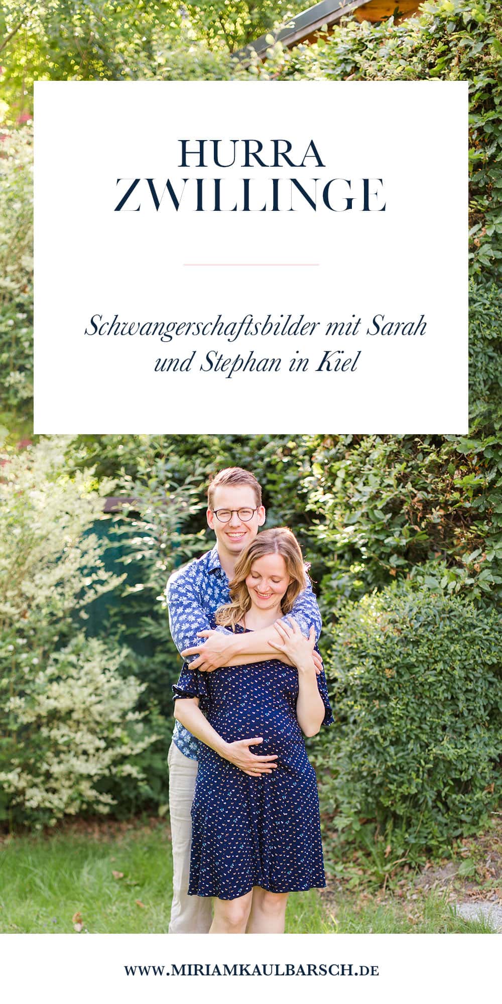 Hurra Zwillinge! Schwangerschaftsfotos von Sarah und Stephan in Kiel