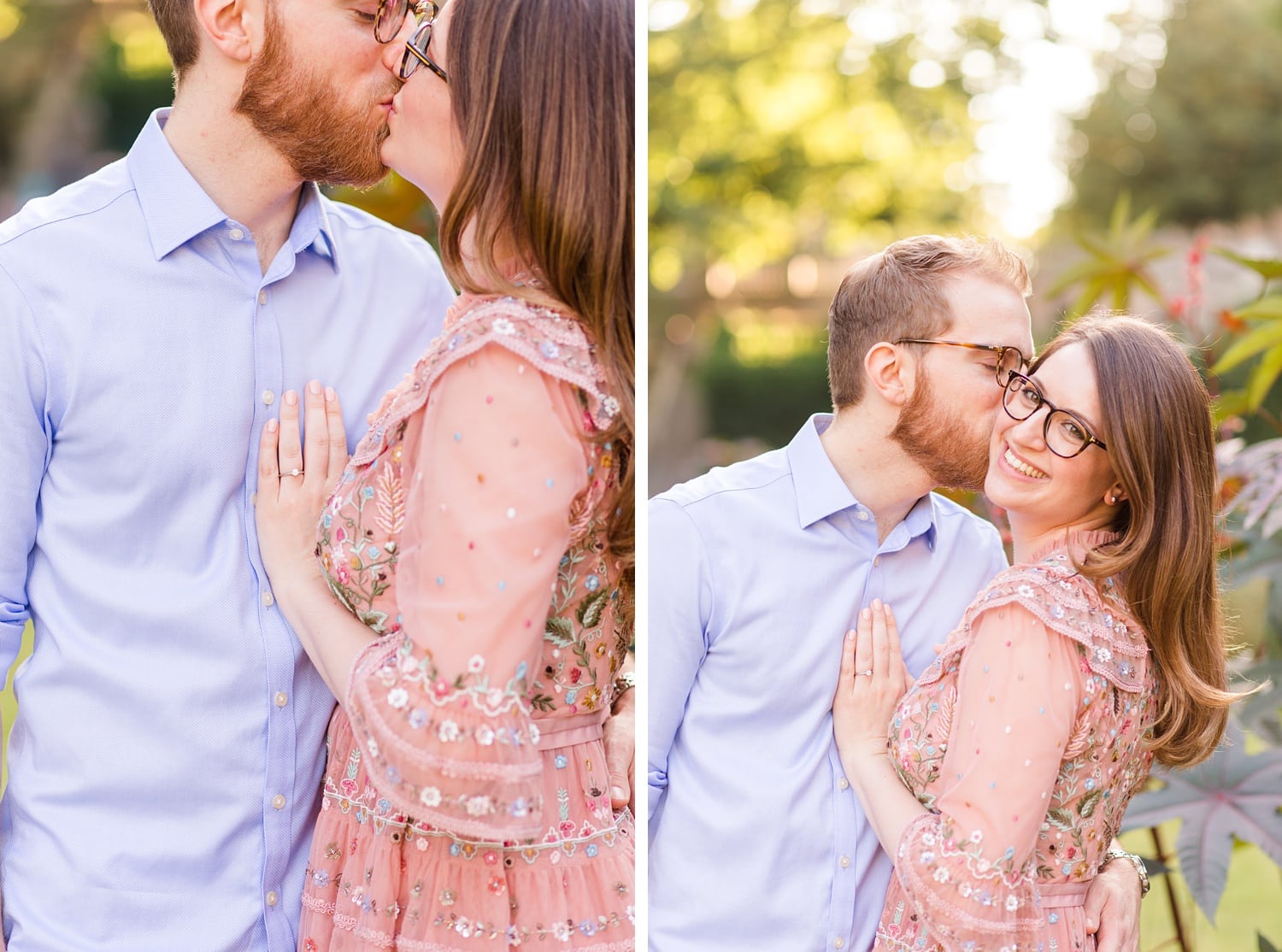 Spätsommerliches Verlobungsshooting mit Samantha und Immanuel im Körnerpark Berlin