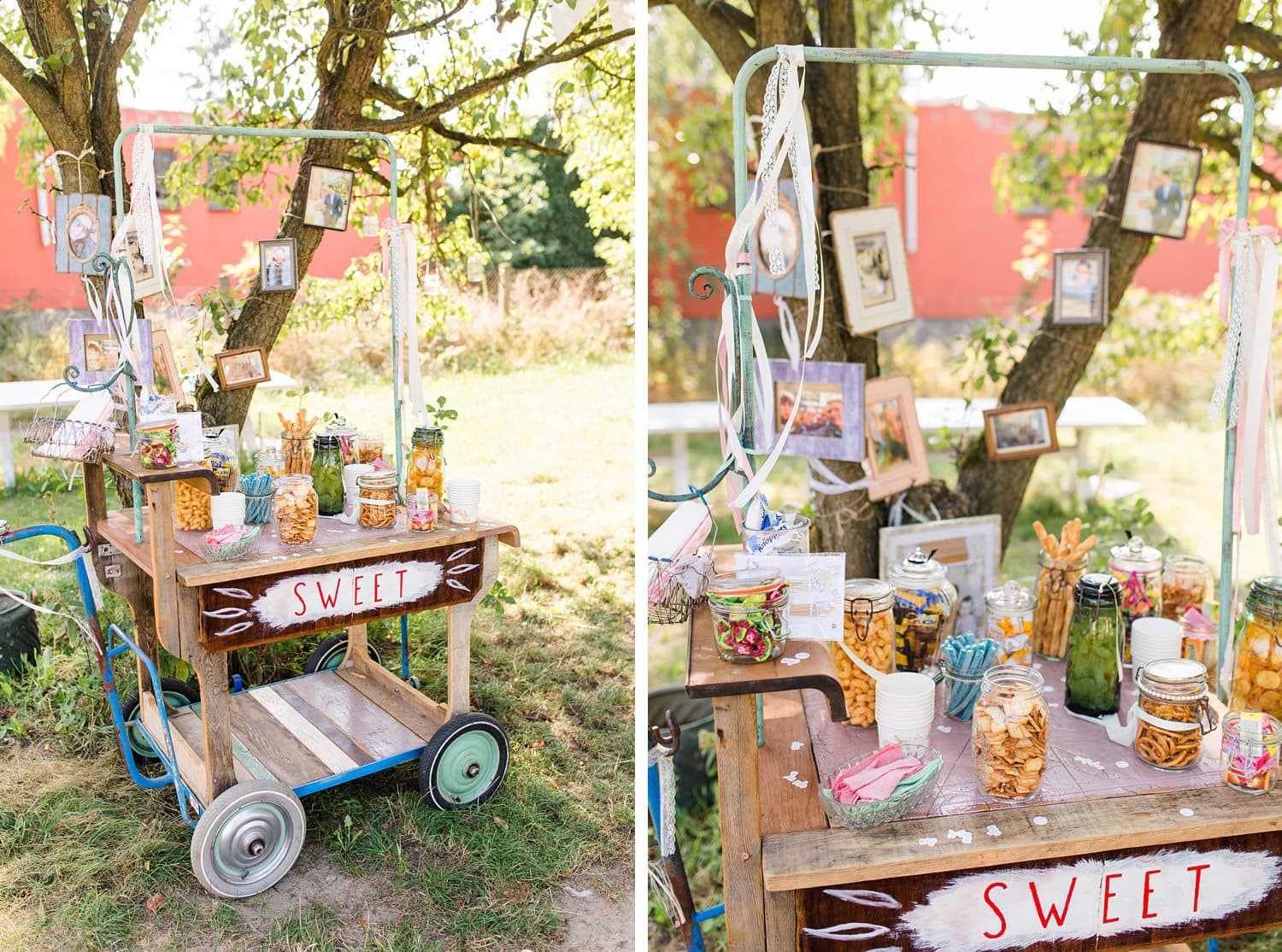 Wunderschöne Landhochzeit im Schmetterlingsgarten (Uckermark)