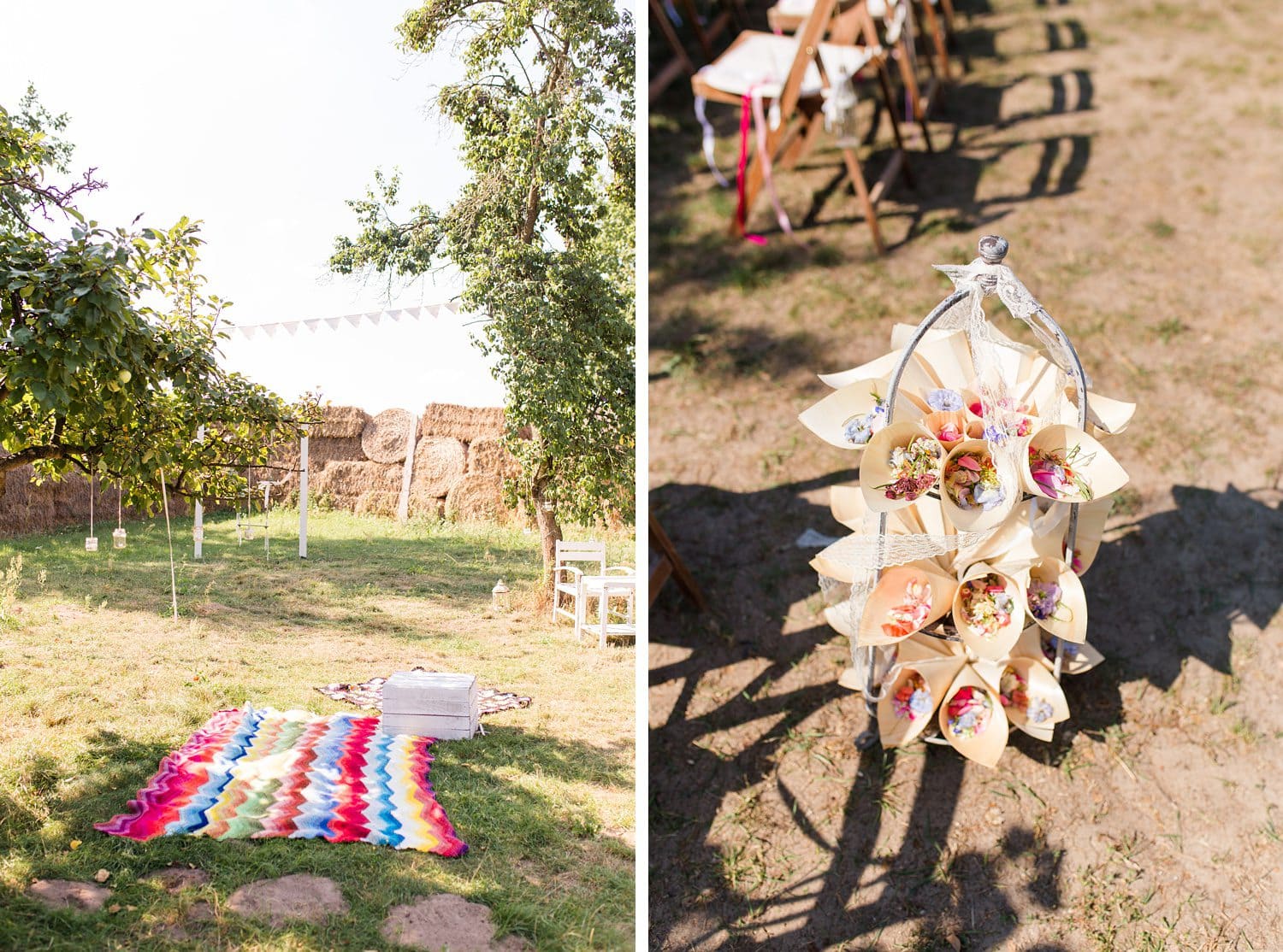 Wunderschöne Landhochzeit im Schmetterlingsgarten (Uckermark)