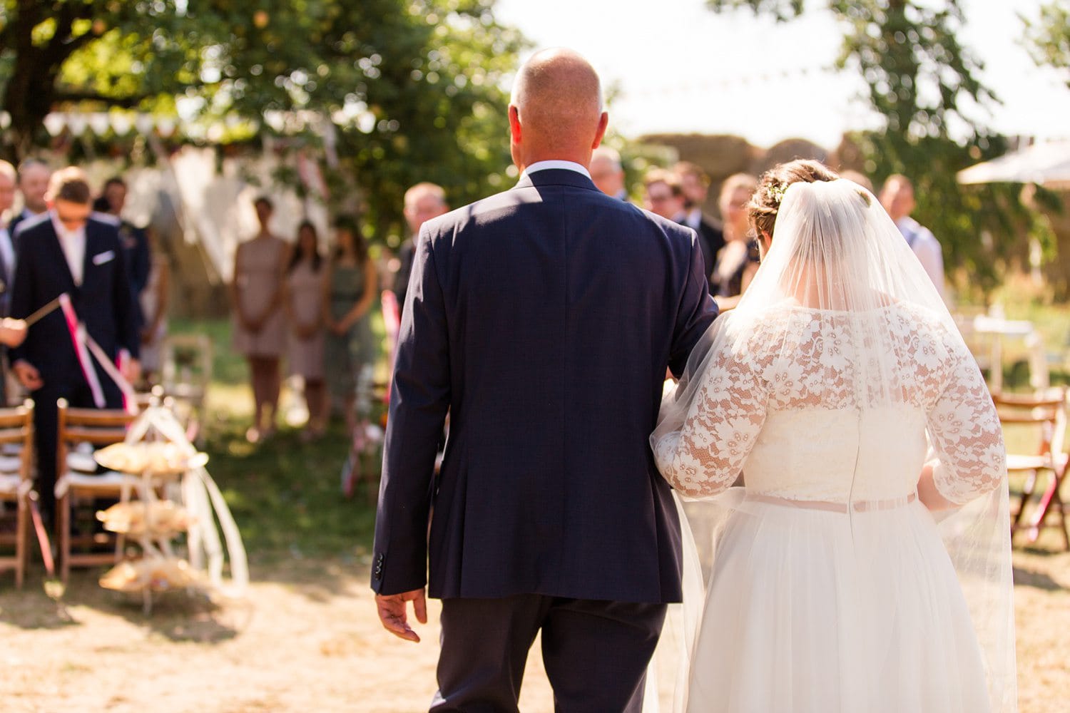 Wunderschöne Landhochzeit im Schmetterlingsgarten (Uckermark)