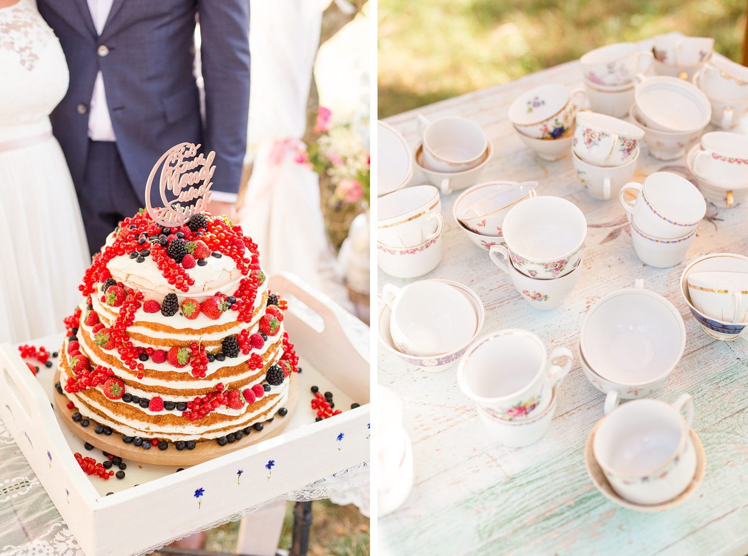 Wunderschöne Landhochzeit im Schmetterlingsgarten (Uckermark)