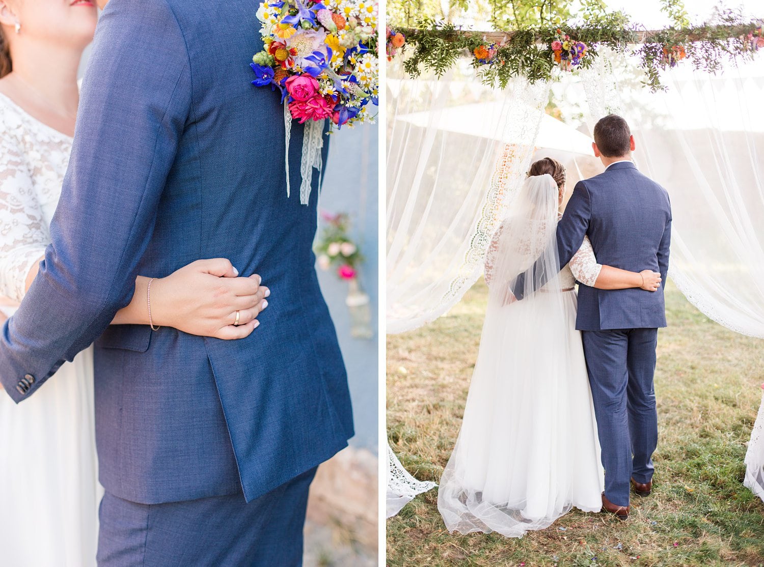 Wunderschöne Landhochzeit im Schmetterlingsgarten (Uckermark)