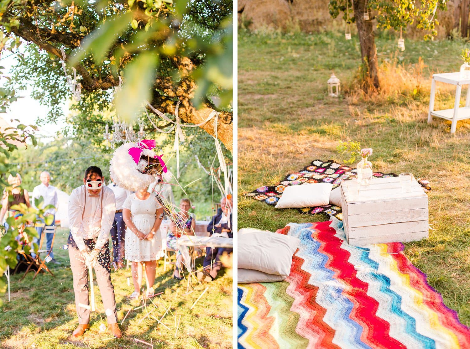 Wunderschöne Landhochzeit im Schmetterlingsgarten (Uckermark)