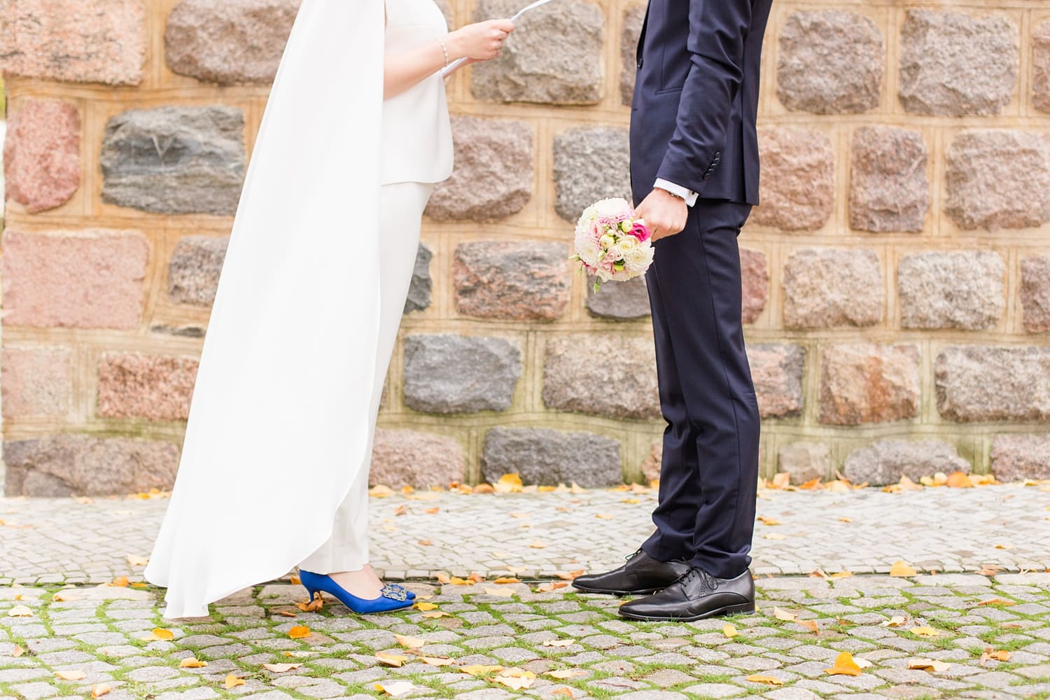 Oktober Hochzeit in Teltow und Berlin Wannseeterrassen - Intime Herbsthochzeit