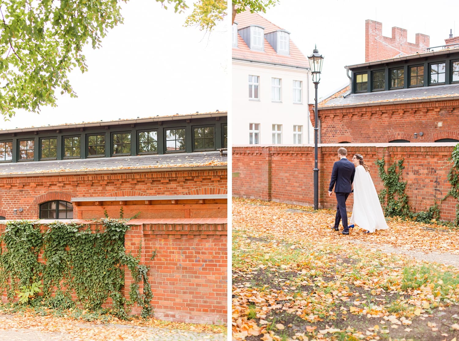 Oktober Hochzeit in Teltow und Berlin Wannseeterrassen - Intime Herbsthochzeit