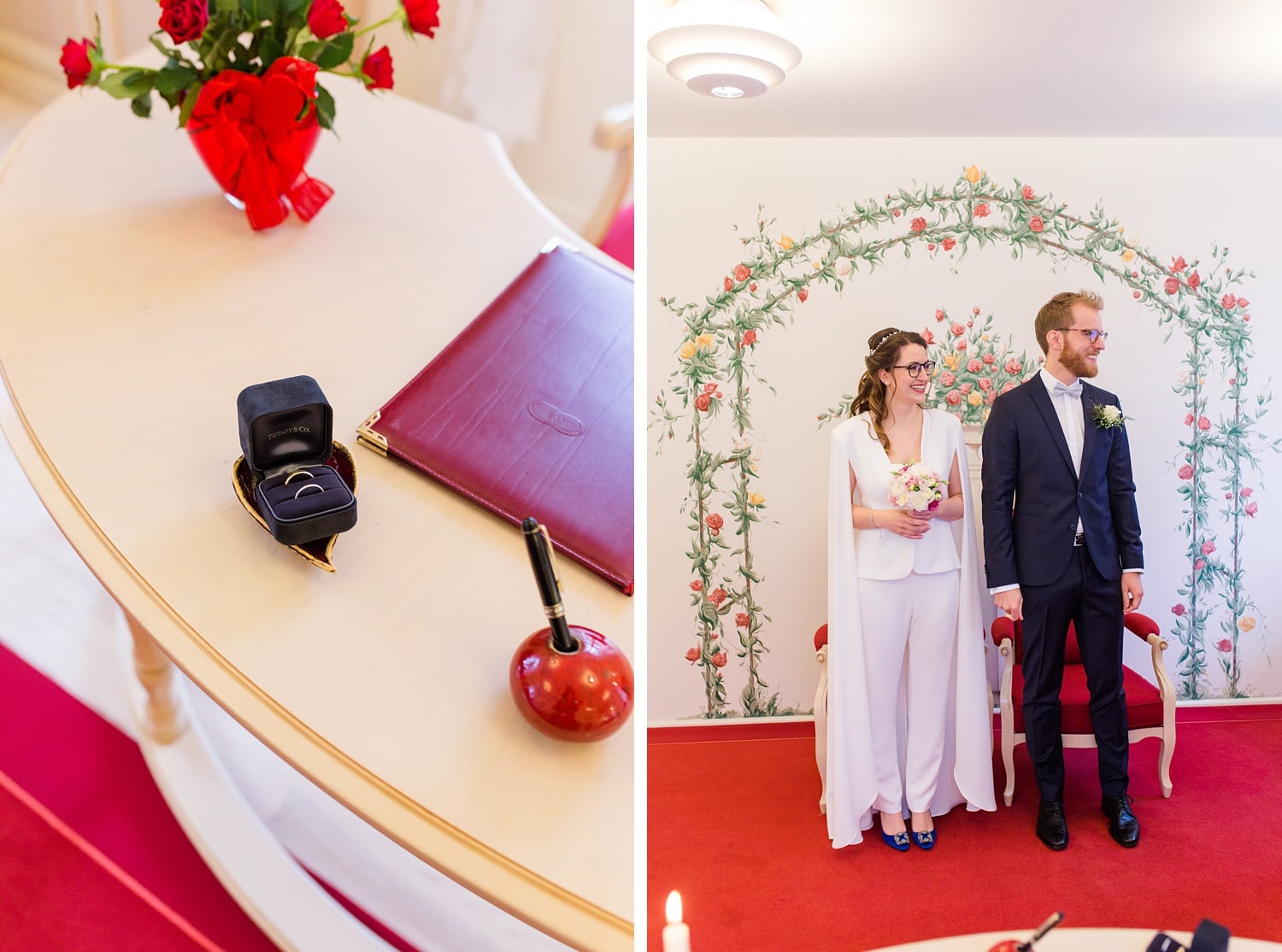 Oktober Hochzeit in Teltow und Berlin Wannseeterrassen - Intime Herbsthochzeit