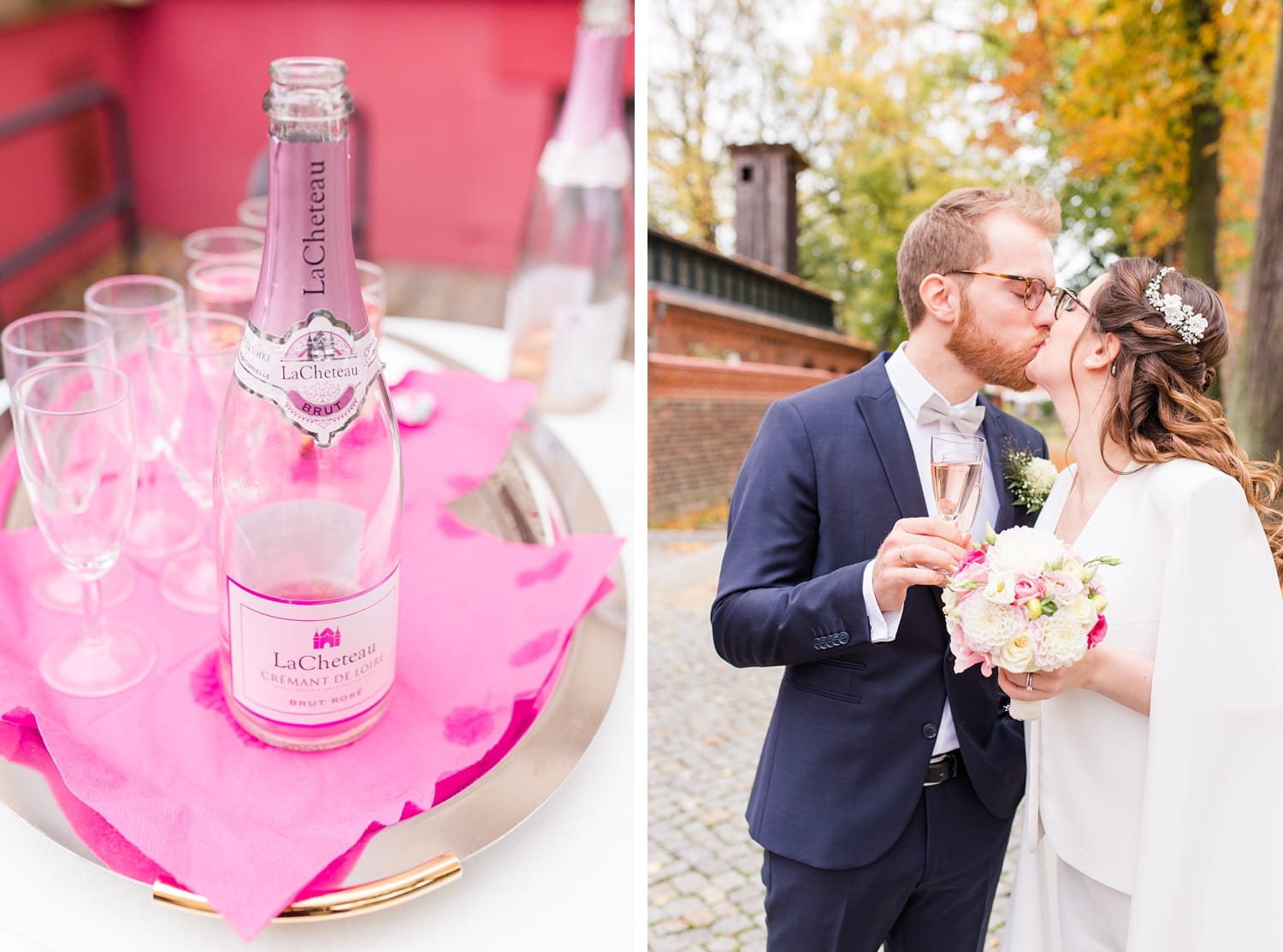 Oktober Hochzeit in Teltow und Berlin Wannseeterrassen - Intime Herbsthochzeit