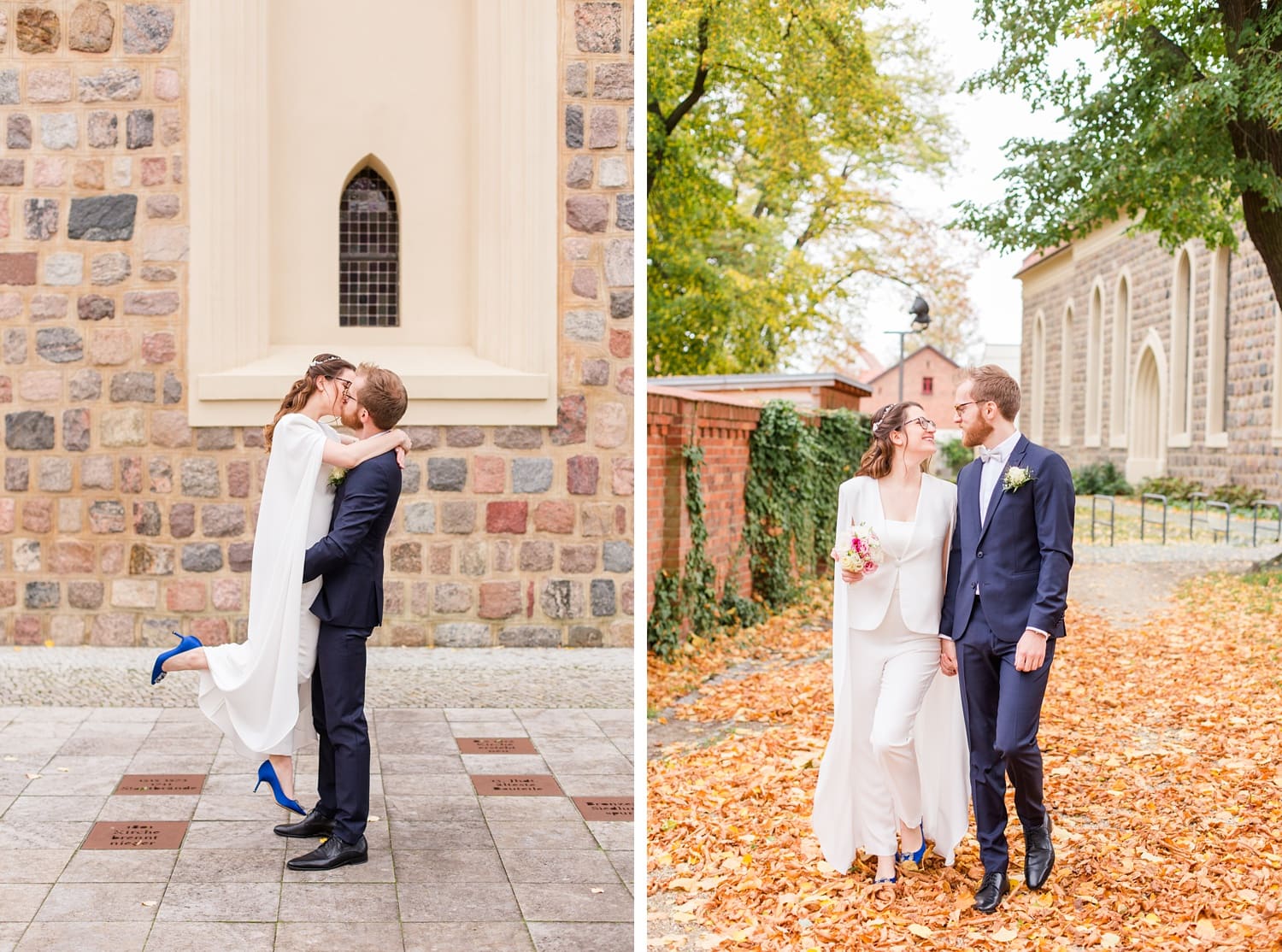 Oktober Hochzeit in Teltow und Berlin Wannseeterrassen - Intime Herbsthochzeit