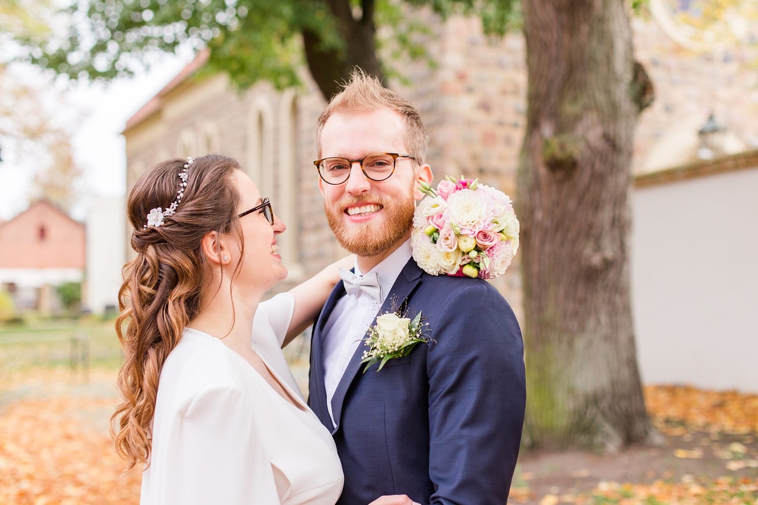 Oktober Hochzeit in Teltow und Berlin Wannseeterrassen - Intime Herbsthochzeit