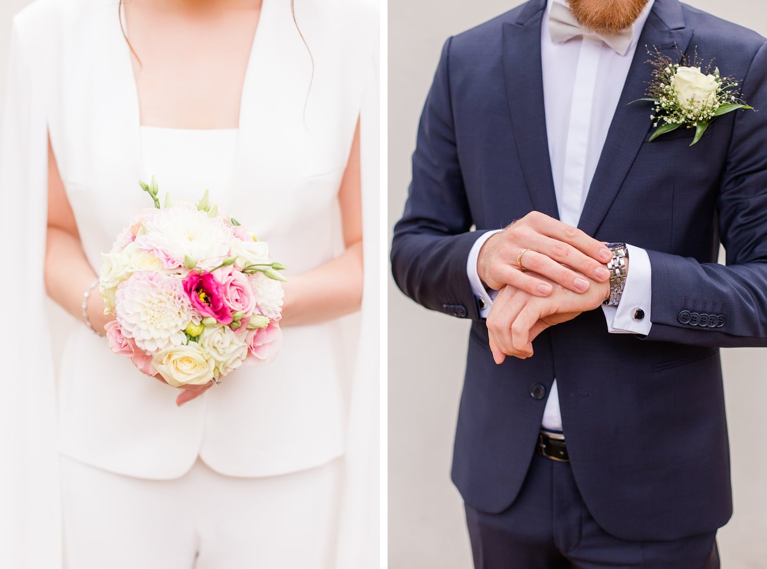 Oktober Hochzeit in Teltow und Berlin Wannseeterrassen - Intime Herbsthochzeit