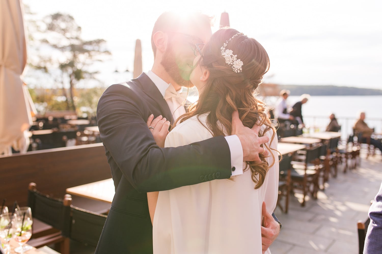 Oktober Hochzeit in Teltow und Berlin Wannseeterrassen - Intime Herbsthochzeit