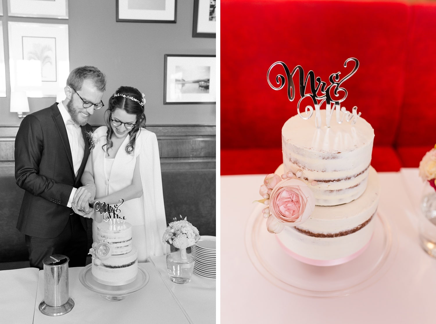 Oktober Hochzeit in Teltow und Berlin Wannseeterrassen - Intime Herbsthochzeit