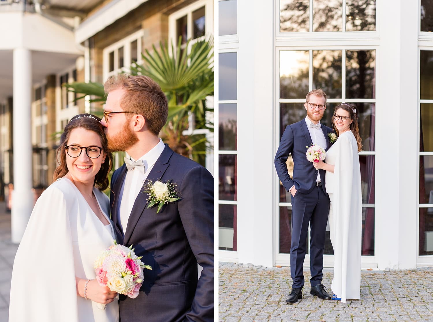 Oktober Hochzeit in Teltow und Berlin Wannseeterrassen - Intime Herbsthochzeit