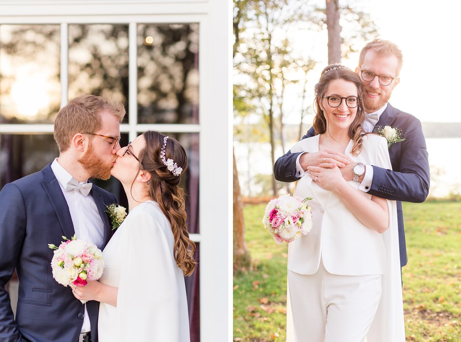 Oktober Hochzeit in Teltow und Berlin Wannseeterrassen - Intime Herbsthochzeit