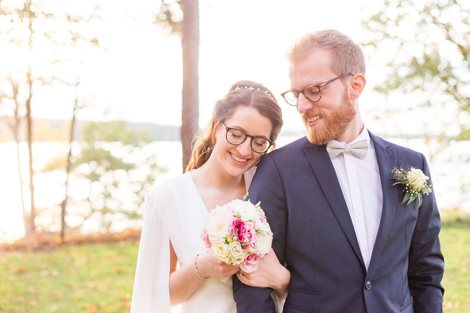 Oktober Hochzeit in Teltow und Berlin Wannseeterrassen - Intime Herbsthochzeit