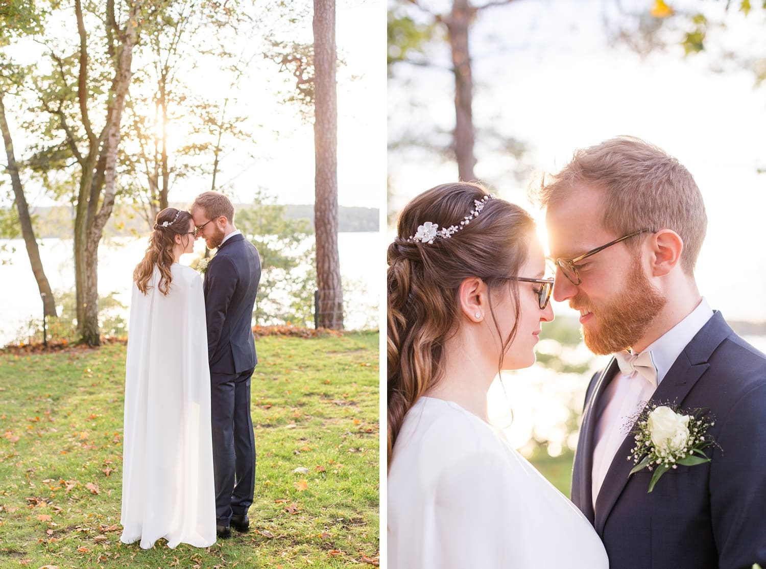 Oktober Hochzeit in Teltow und Berlin Wannseeterrassen - Intime Herbsthochzeit