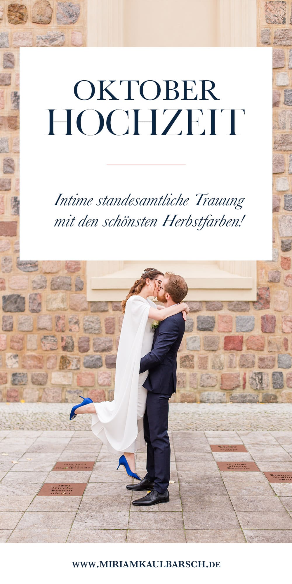 Oktober Hochzeit in Teltow und Berlin Wannseeterrassen - Intime Herbsthochzeit