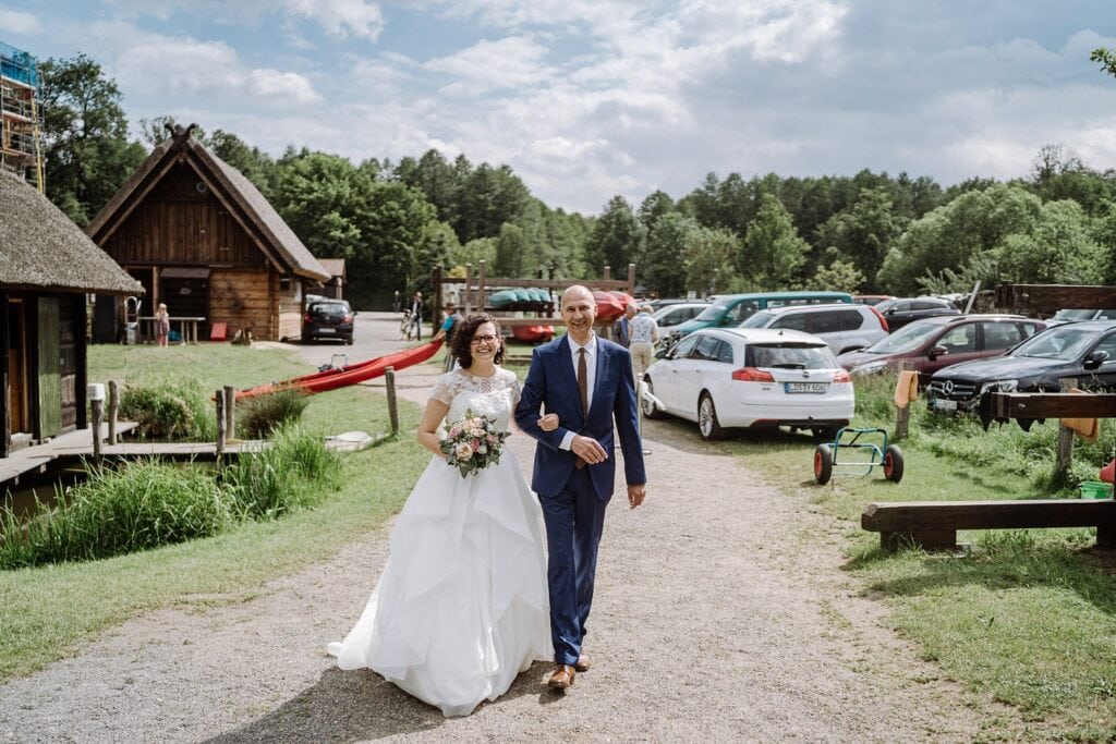 Unser Hochzeitstag im Spreewald © www.hochzeitslicht.de