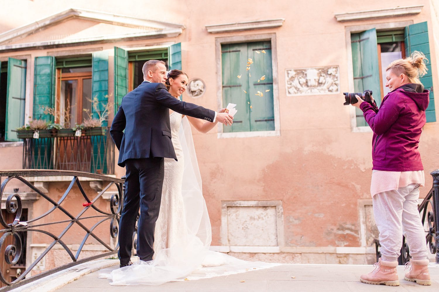 Venedig: Behind The Scenes Bilder vom Styled Shoot in Italien