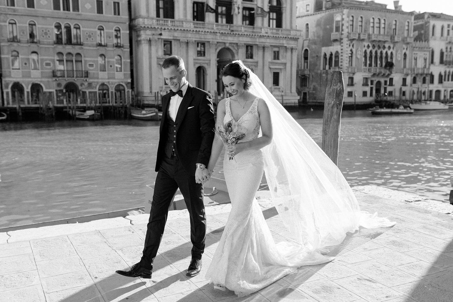 Venedig Shooting am Canale Grande