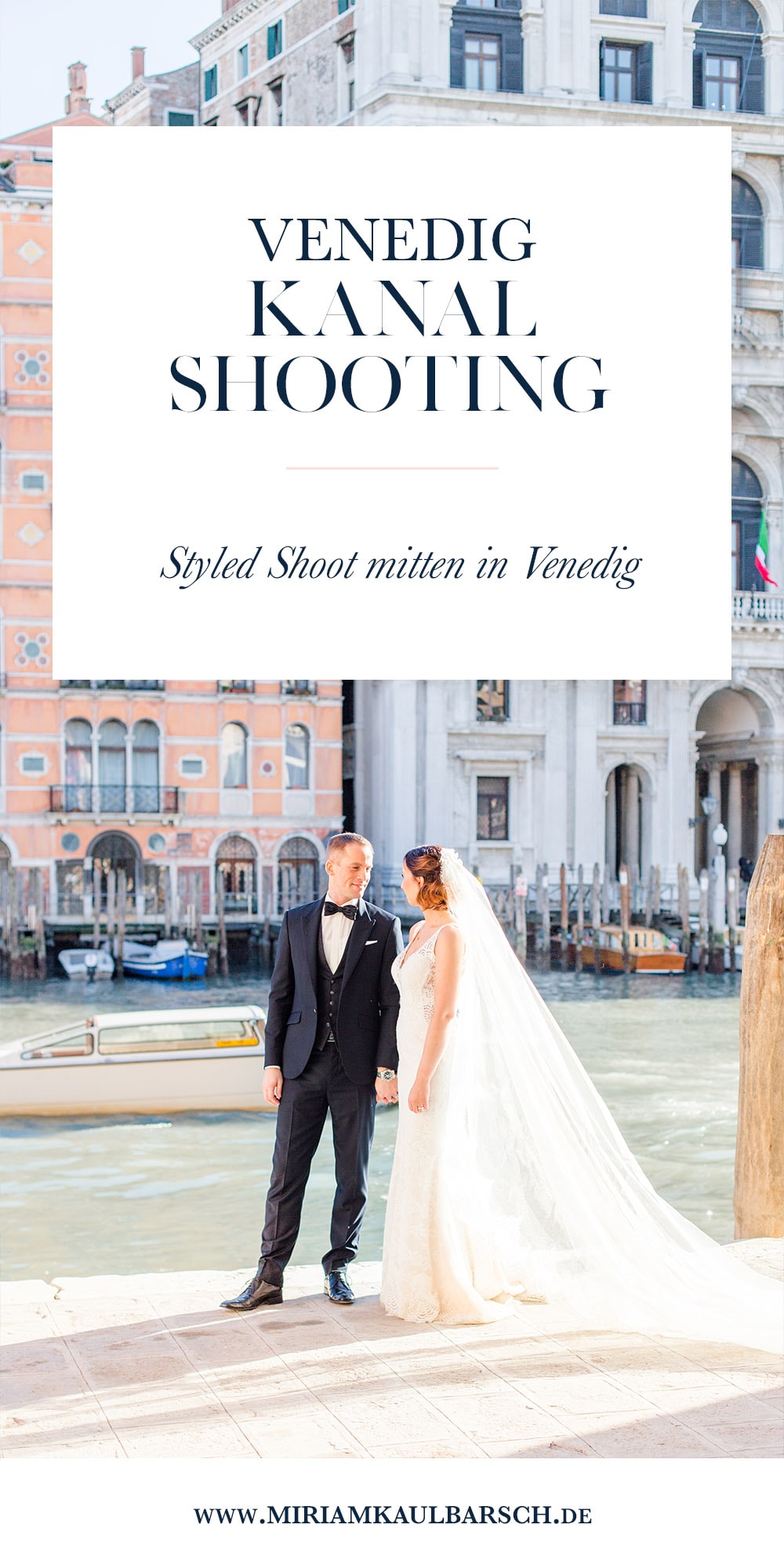 Venedig Shooting am Canale Grande