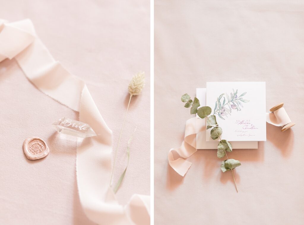 Flatlay Styling - Kreativ Hochzeitspapeterie im Flatlay stylen