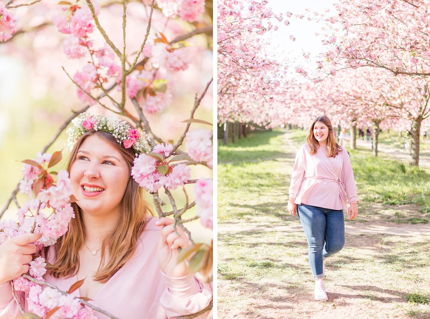 Kirschblüten Portraits im Frühling mit Lara vom Bloggerstammtisch