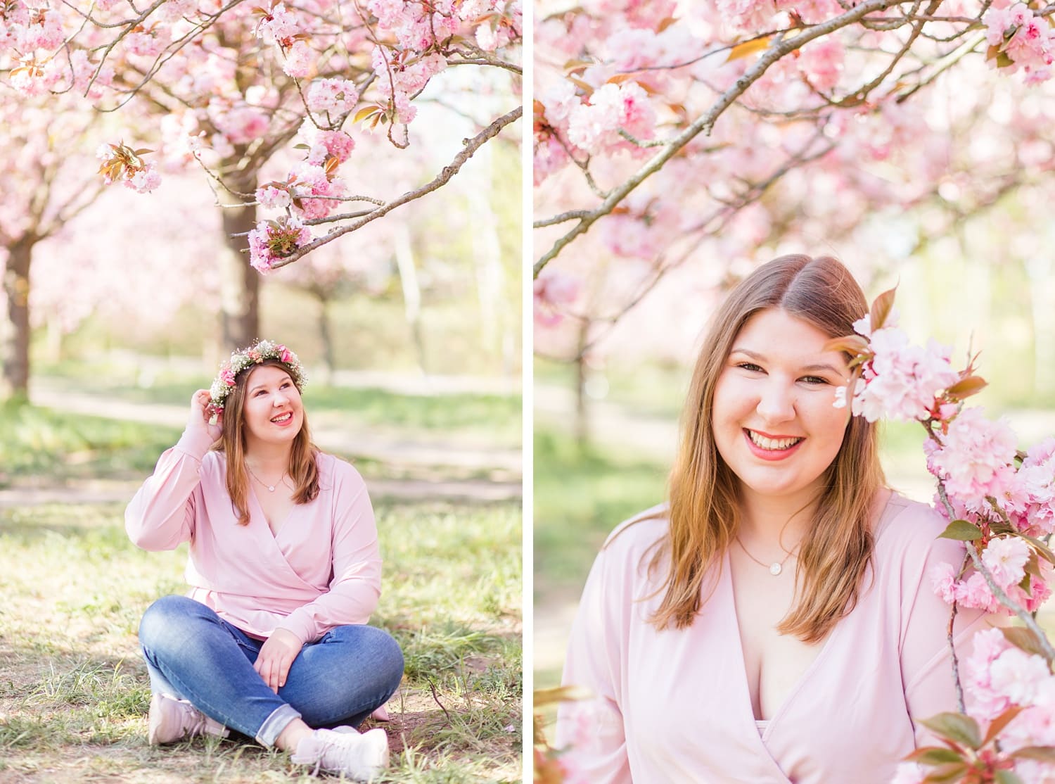 Kirschblüten Portraits im Frühling mit Lara vom Bloggerstammtisch