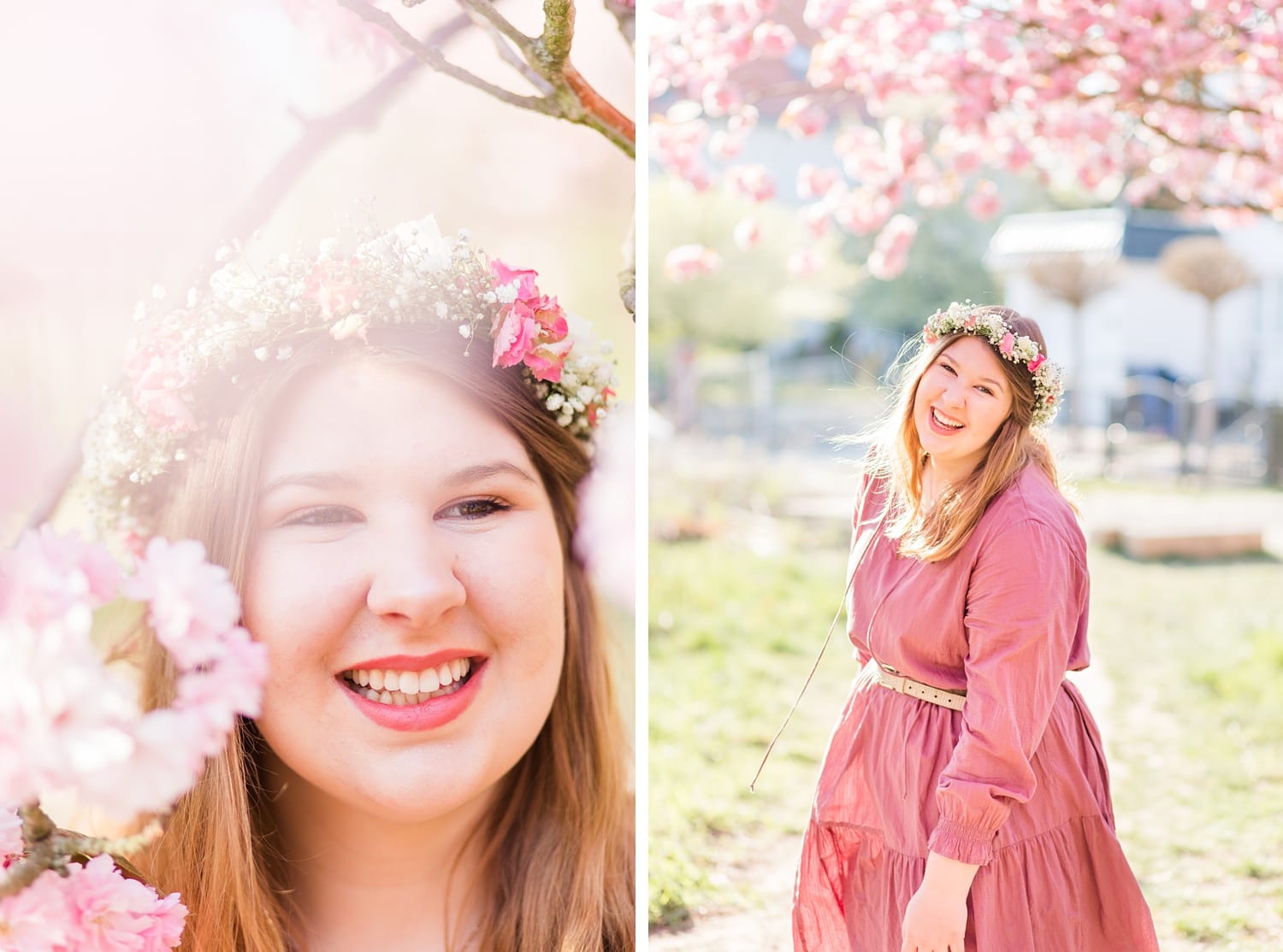 Kirschblüten Portraits im Frühling mit Lara vom Bloggerstammtisch