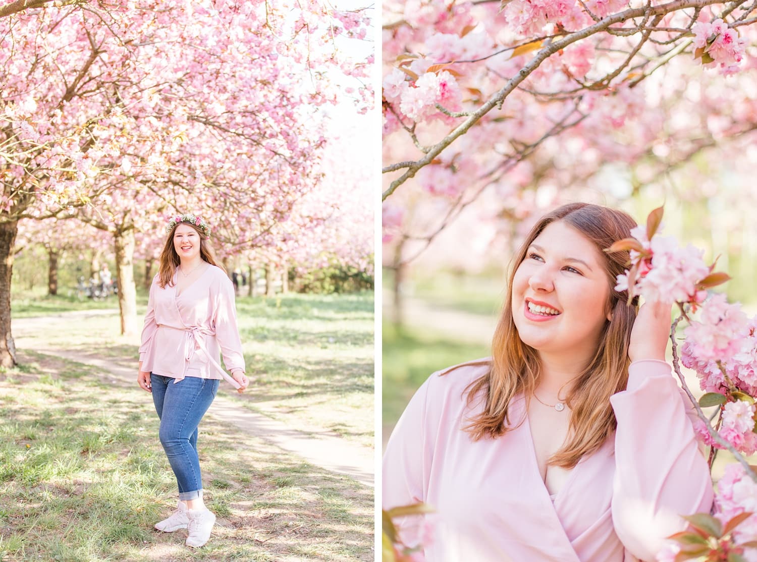 Kirschblüten Portraits im Frühling mit Lara vom Bloggerstammtisch