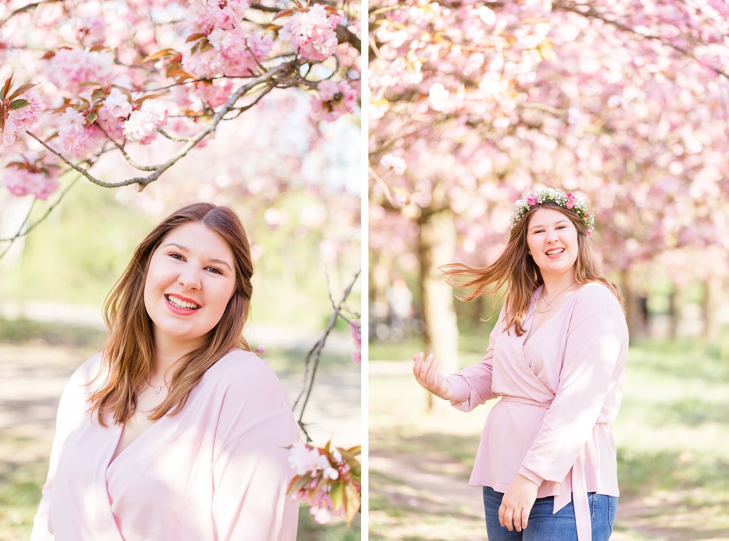 Kirschblüten Portraits im Frühling mit Lara vom Bloggerstammtisch