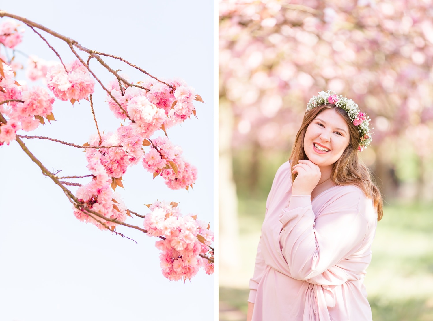 Kirschblüten Portraits im Frühling mit Lara vom Bloggerstammtisch