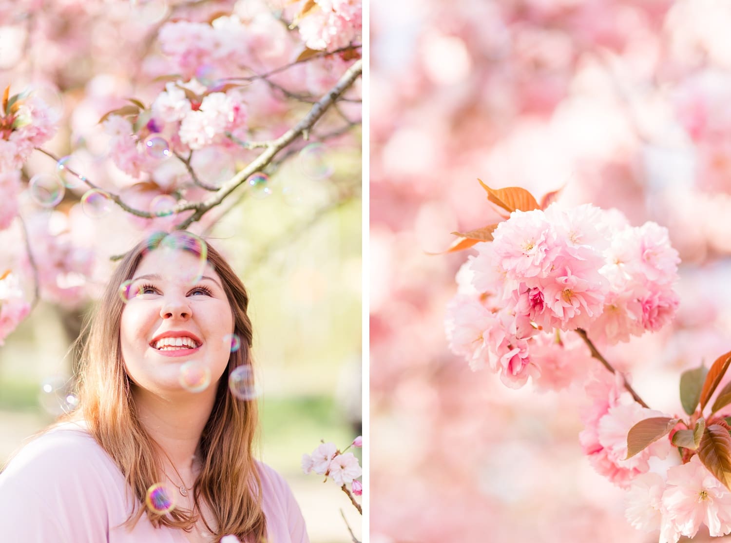 Kirschblüten Portraits im Frühling mit Lara vom Bloggerstammtisch