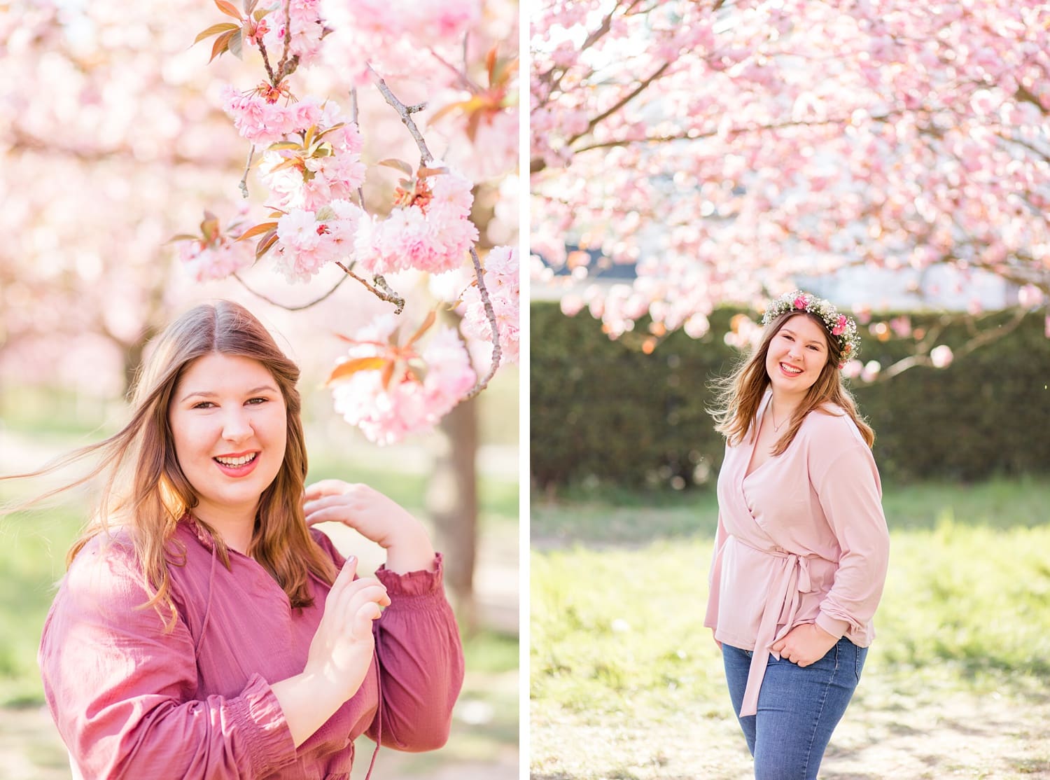 Kirschblüten Portraits im Frühling mit Lara vom Bloggerstammtisch