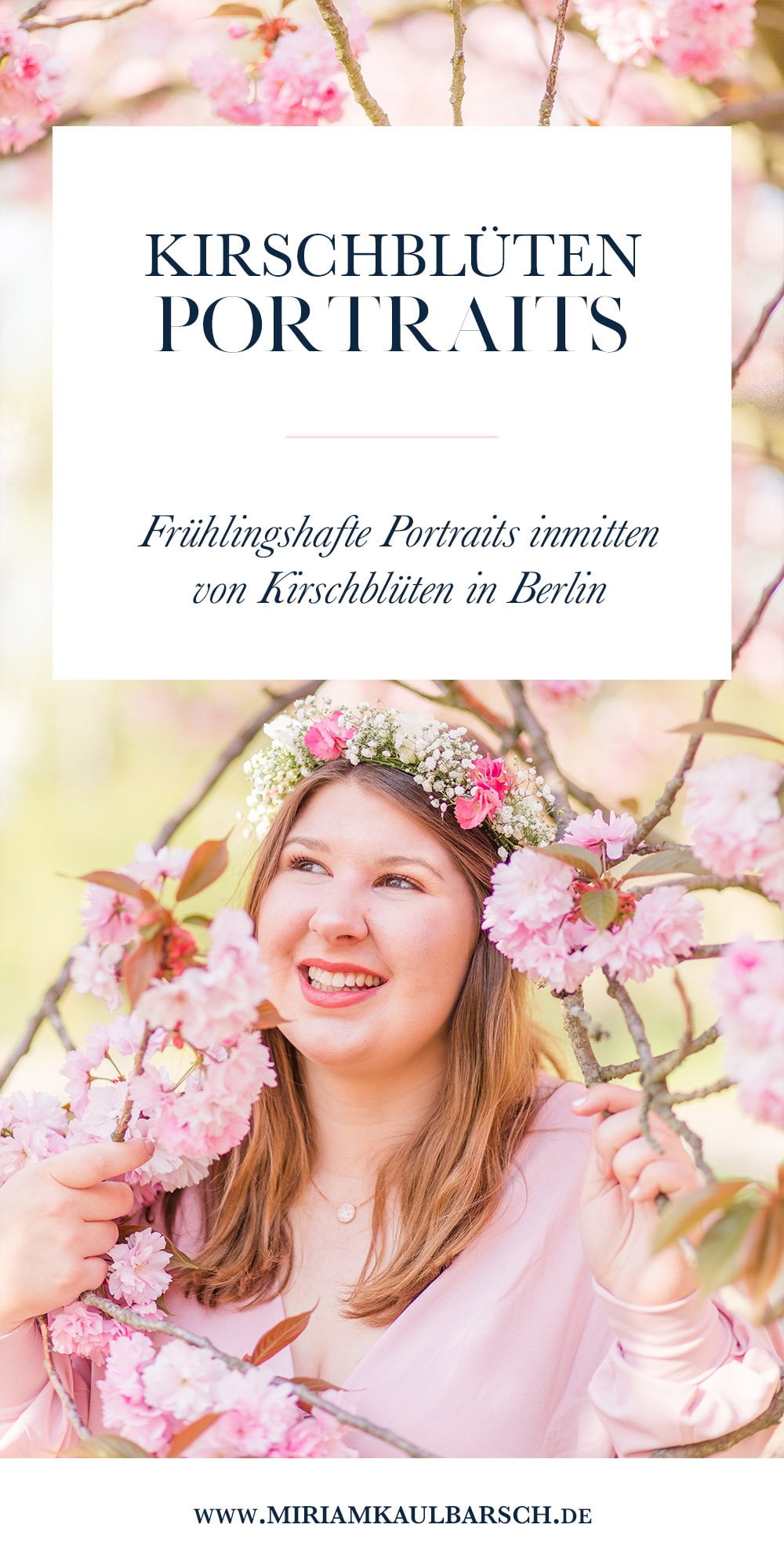 Kirschblüten Portraits im Frühling mit Lara vom Bloggerstammtisch